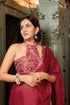 Vasthrlay Fashion Chiffon Abstrect Printed Ethnic Wear
