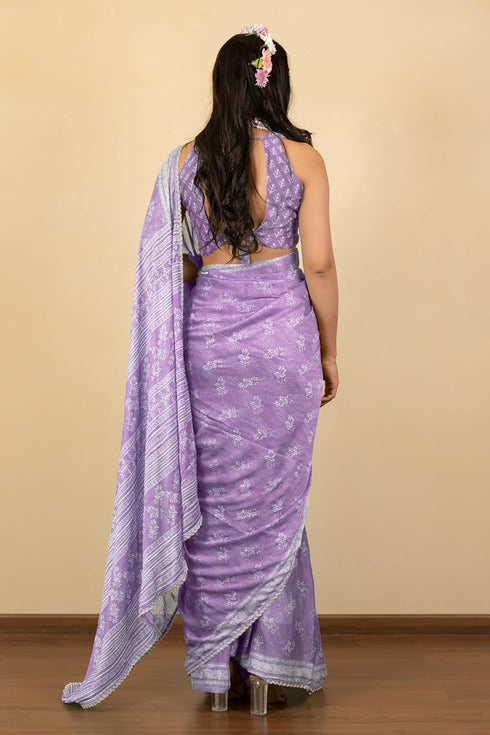 Vasthrlay Fashion Georgette Leheriya Turquoise Ethnic Wear