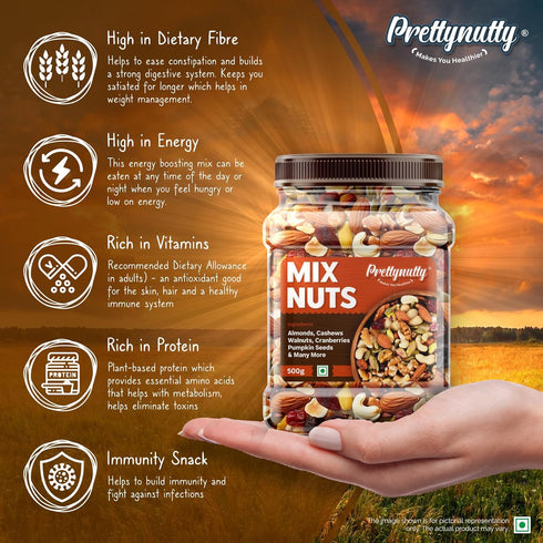 PrettyNutty Healthy Nutmix