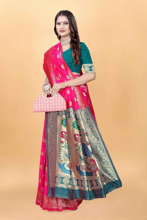 Vsathrlay Banarasi Paithani Kanjivaram Collections Ethnic Wear