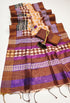 Vasthrlay Tussar Printed Conrast