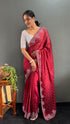Vasthrlay Designer Georgette Border Traditional