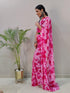Vasthrlay Georgette Printed Unstitched Without Ethnic Wear