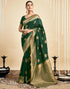 Vasthrlay Womens Banarasi Jacquard Sky Blue Saree