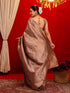 Vasthrlay Printed Bandhani Peacock Saree
