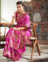 Vasthrlay Banarasi Traditional Unstitched Saree