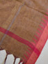 Vasthrlay Yellow Handwoven Unstitched Saree