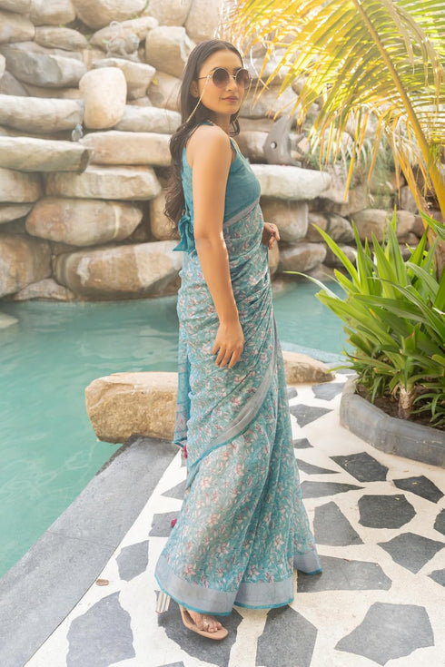 Vasthrlay Fashion Madhubani Printed Readymade Ethnic Wear
