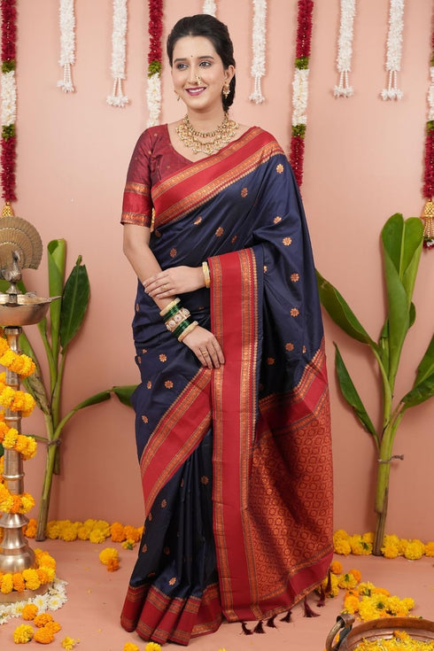 Vasthrlay Kanjivaram Unstitched Blouse Ethnic Wear