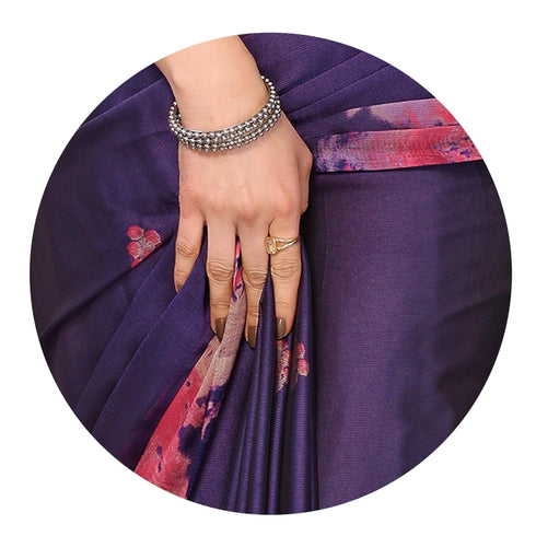Vasthrlay Fashion Chiffon Georgette Dark Ethnic Wear