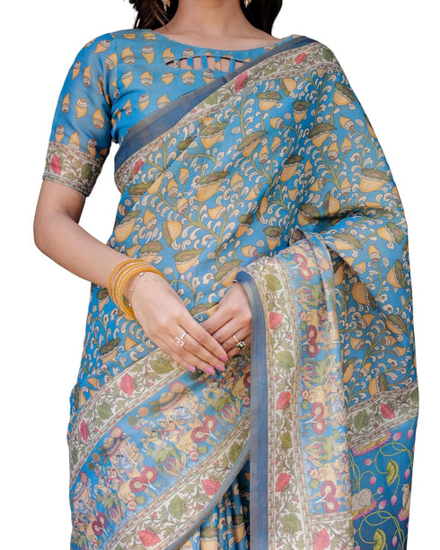 Vasthrlay Handloom Printed Saree