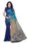 Vasthrlay Fashion Chiffon Printed Grey Ethnic Wear