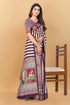 Vasthrlay Kanjivaram Traditional Unstitched Saree