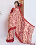 Vasthrlay Georgette Printed Unstitched Multicolor Saree