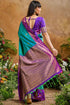 Vasthrlay Kanjivaram Unstitched Jacquard Stylish Saree