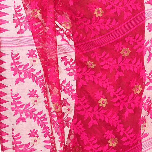 Vasthrlay Db Bidesh `s Handloom Jamdani