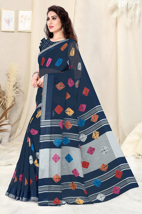 Vasthrlay Fashion Polyester Printed Ethnic Wear