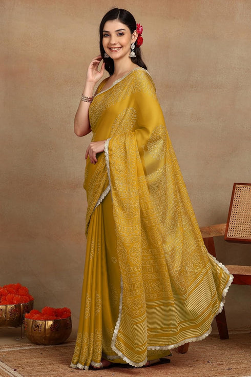 Vasthrlay Fashion Chiffon Printed Ethnic Wear
