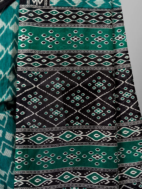 Vasthrlay Cotton Printed Mulmul Saree