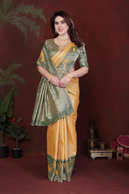 Vasthrlay Traditional Weaving Blouse
