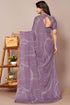 Vasthrlay Fashion Georgette Geometric Dusty Ethnic Wear