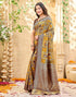 Vasthrlay Womens Weaving Unstitched Light Green Saree