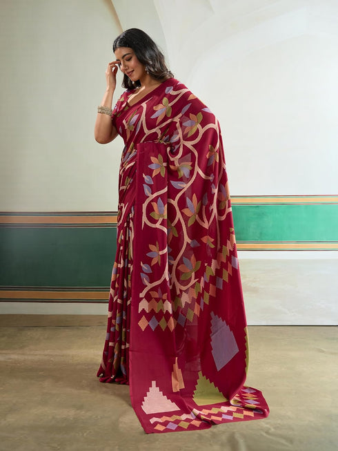 Vasthrlay Beautiful Geometric Printed