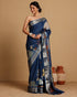 Vasthrlay Banarasi Traditional Unstitched Saree