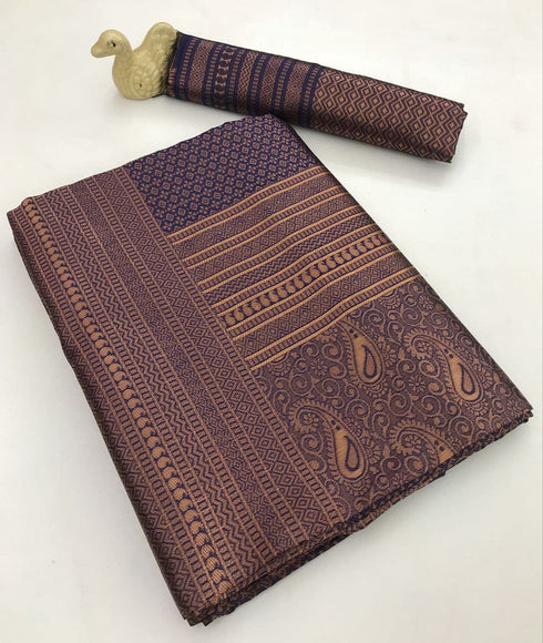Vasthrlay Kanchipuram Traditional Unstitched