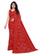 Vasthrlay Georgette Bandhani Printed Maroon Saree