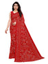 Vasthrlay Georgette Bandhani Printed Maroon Saree