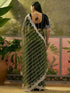 Vasthrlay Embroidery Scalloped Unstitched Pink Saree
