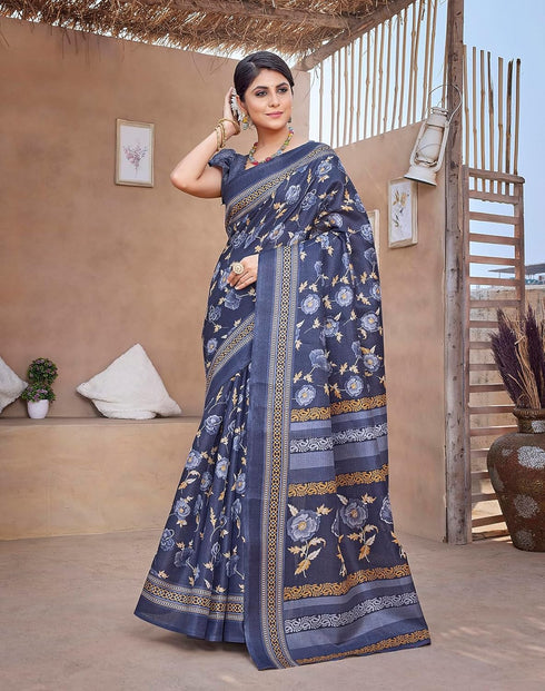 Vasthrlay Printed Material Coloured Az Ys Gulzar Ethnic Wear