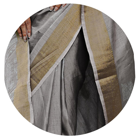 Vasthrlay Fashion Peacock Printed Ethnic Wear