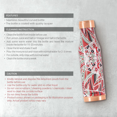 Milton Copper Charge Design Bottle