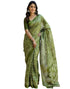 Vasthrlay Bandhani Printed Unstitched Wine Saree