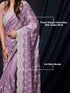 Vasthrlay Embroidery Blouse Purple Ethnic Wear