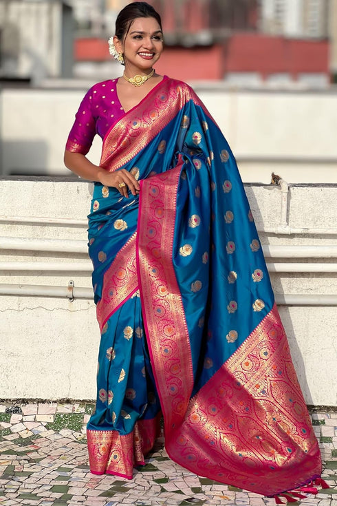 Vasthrlay Kanjivaram Unstitched Blouse Ethnic Wear