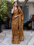 Vasthrlay Paisley Printed Red Saree