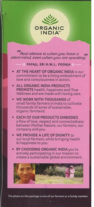 Organic India Tulsi Sweet Rose Tea