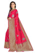 Vasthrlay Jacquard Gs Bridal Pink Ethnic Wear