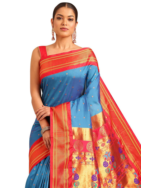 Vasthrlay Paithani Bottle Saree