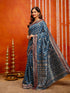 Vasthrlay Womens Weaving Unstitched Lavender Saree