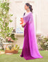 Vasthrlay Womens Chiffon Unstitched Light Green Saree