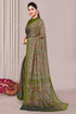 Vasthrlay Fashion Georgette Kalmkari Mehandi Ethnic Wear