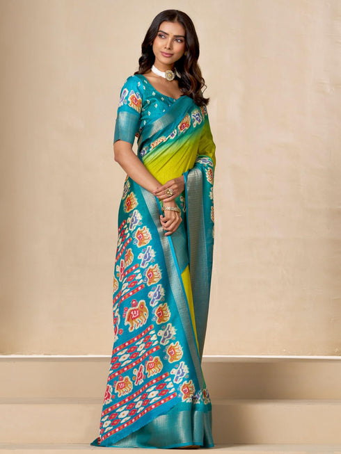 Vasthrlay Cotton Border Saree