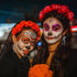 2pcs Halloween Skull Earrings Earrings