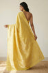Vasthrlay Yellow Jacquard Saree