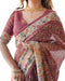Vasthrlay Handloom Burgundy Traditional Saree