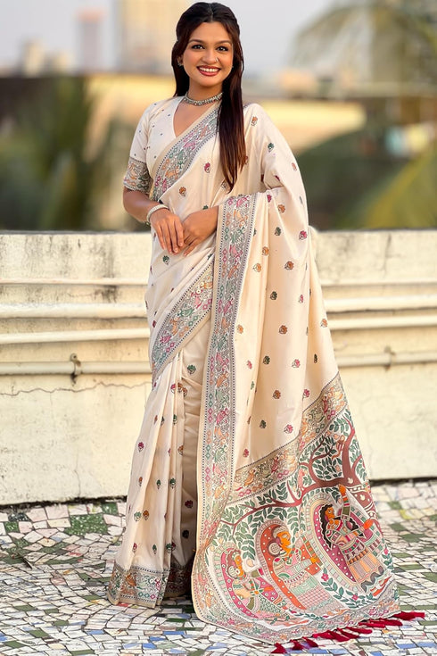 Vasthrlay Kanjivaram Unstitched Blouse Ethnic Wear